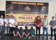 Polsek Jebus Ringkus Komplotan Pencuri Alat Perkakas Warga, 1 Pelaku Anak Dibawah Umur