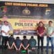 Komplotan pencuri diamankan polisi. Foto: Istimewa.