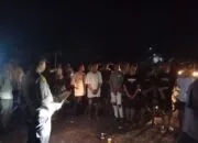 Petugas Razia Tempat Tongkrongan Remaja di Parittiga, 27 Orang Dapat Pembinaan