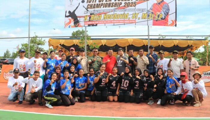 Dukung IJTI Open Volley Ball Championship, Riza Herdavid: Jaring Atlet Berprestasi di Basel