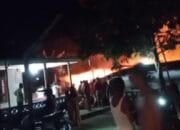 Warung di Bangka Barat Terbakar Gegara Anak Bermain Korek Api