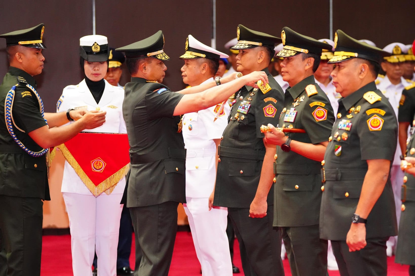 Sertijab perwira tinggi TNI. Foto: Puspen TNI
