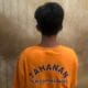 RA saat diamankan di Mapolres Bangka Barat. Foto: Istimewa.