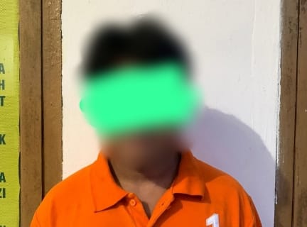 Tersangka RA. Foto: Istimewa.