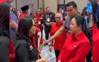 Elvi Diana bertemu dengan Puan Maharani. Foto: Istimewa.