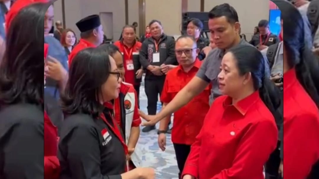 Elvi Diana bertemu dengan Puan Maharani. Foto: Istimewa.