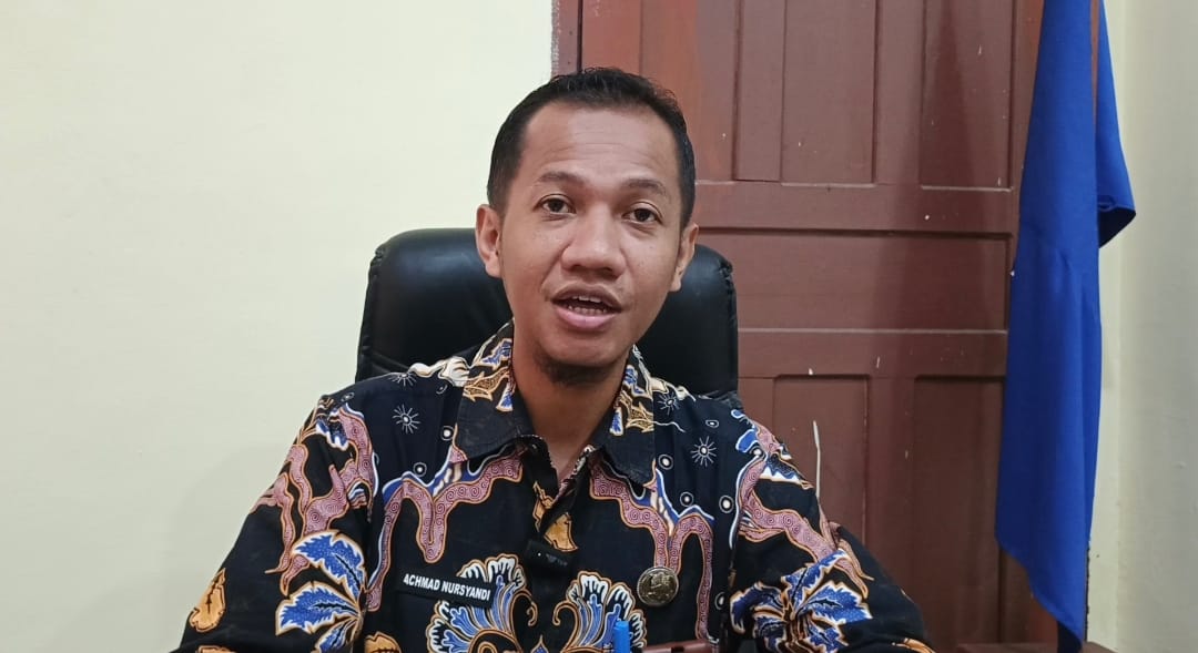Kepala Dinas Sosial, Pemberdayaan Masyarakat dan Desa, Kabupaten Bangka Barat, Achmad Nursyandi.(Sorotanbangka.com)