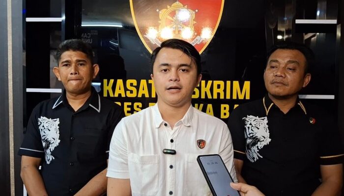 Polisi Tetapkan Empat Tersangka Penambangan Pasir Timah Ilegal di Perairan Tembelok