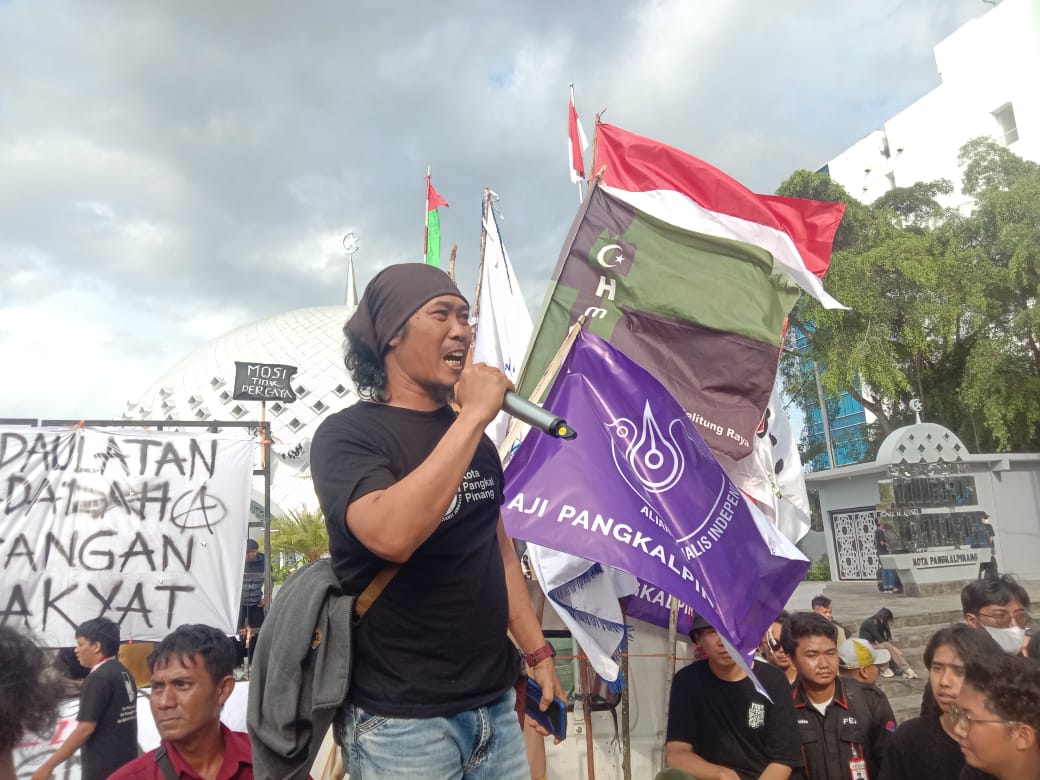 Ketua AJI Pangkalpinang, Hendra. Foto: Istimewa.