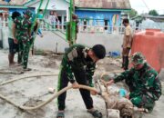 Penuhi Keperluan Air Bersih Warga, Kodim 0431/Bangka Barat Bangun Sumur di 5 Titik