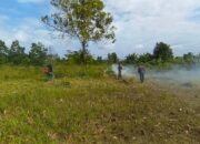 Kodim 0431/Bangka Barat Buka Lahan Ketahanan Pangan di Parittiga