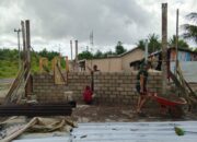 Kodim 0431/Bangka Barat Lanjutkan Pembangunan RTLH di Desa Kelabat