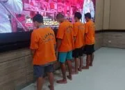 Polres Bangka Barat Amankan 5 Tersangka dan 271 Gram Sabu