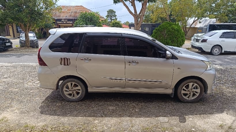 Mobil rental yang dibawa kabur. Foto: Sorotanbangka.