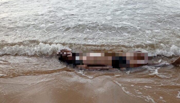Geger !!! Mayat Pria Ditemukan Terdampar di Pantai Tanjung Ular
