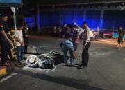 Lakalantas di Mentok Libatkan 2 Kendaraan, 1 Pengendara Alami Luka Berat