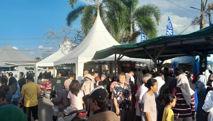 DKUP Bangka Barat Sediakan Sejumlah Fasilitas untuk Pedagang Bazar Ramadan