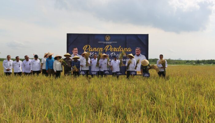 Menteri Agus Cek Program Ketahanan Pangan di Nusakambangan