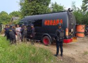 Benda yang Diduga Bom Dibawa ke Polres Babar