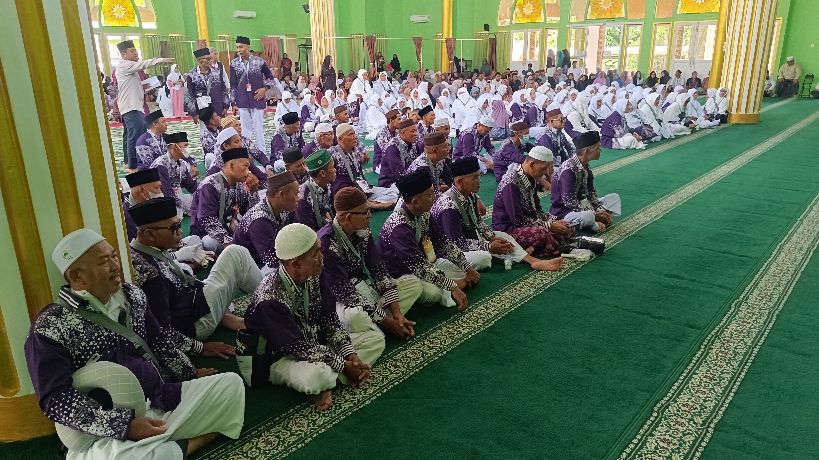 128 jemaah haji Bangka Barat. Foto: Sorotanbangka.