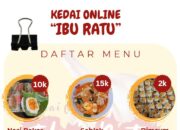 Kedai Online Ibu Ratu, Sedia Makanan Praktis dan Ekonomis