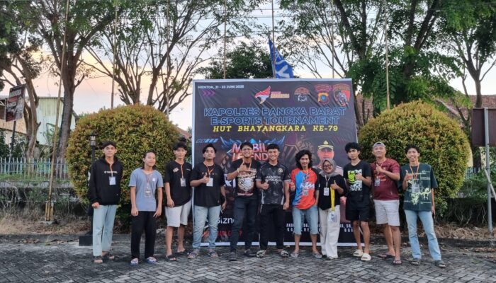 Puluhan Tim Berlaga di Turnamen MLBB dan FF Polres Babar