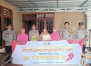 HUT Bhayangkara, Polsek Sungaiselan Gelar Bansos