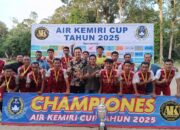 Markus Dukung Perkembangan Sepakbola Bangka Barat