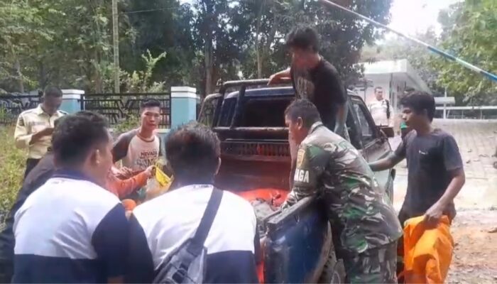 Warga Mentok Temukan Sesosok Mayat di Kebun Karet