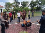 Kejari Babar Musnahkan Barang Bukti Rampasan