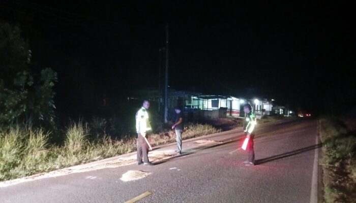 Pengendara Motor di Babar Tewas Usai Terlibat Laka Lantas dengan Truk