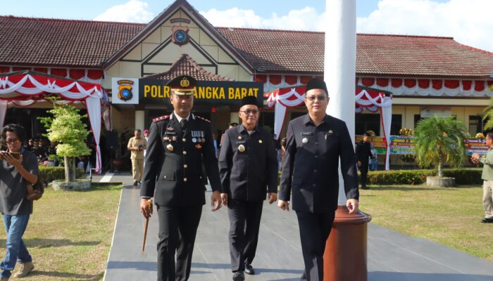HUT Bhayangkara ke-79, Markus Minta Dukungan Polri Majukan Bangka Barat