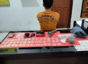 Tangkap Pengedar Narkoba di Mentok, Polisi Sita Ratusan Pil Ekstasi dan Senpi