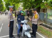 Tegakkan Kedisiplinan Berlalu lintas, Kapolres Babar Pimpin Langsung Operasi Patuh Menumbing 2025
