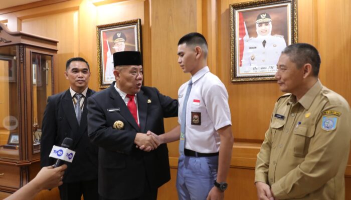 Kenzo, Pelajar Asal Babar Siap Ikuti Latihan Paskibraka Nasional 2025