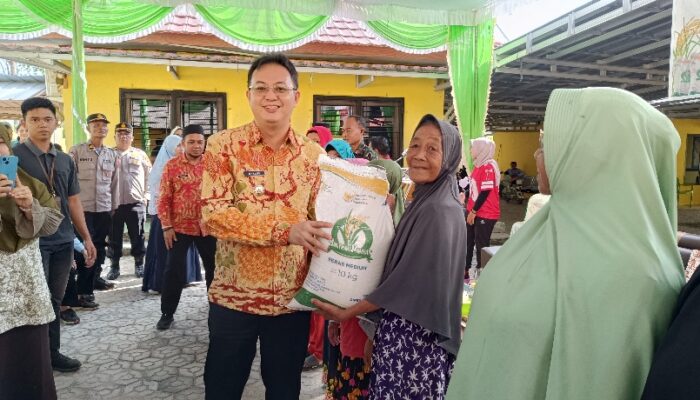 6.696 PBP di Bangka Barat Terima Cadangan Beras Pemerintah
