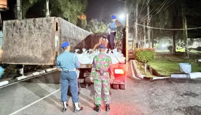 Lanal Babel Gagalkan Penyelundupan 5 Ton Timah ke Malaysia