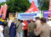 8 Ton Beras SPHP di Pesta Rakyat Polres Babar Ludes Diborong Warga