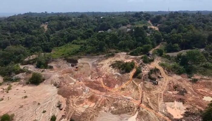 Tambang Ilegal Hajar HL Dekat Pemkab Babar, Ini Kata KPHP