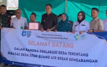 Deklarasi ODF di Desa Terentang. Foto: Icha Riady.