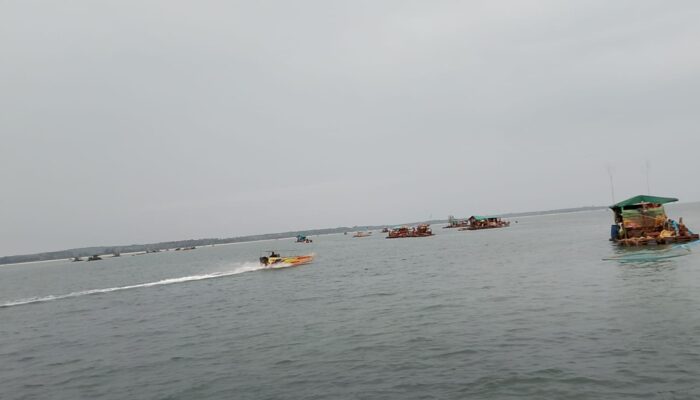 Puluhan PIP Kembali Serbu Perairan Teluk Inggris Mentok