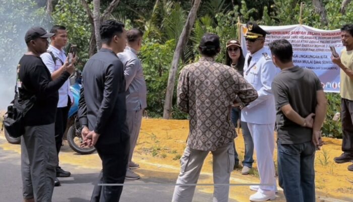 Yus Derahman Minta Akses Jalan Menuju Objek Wisata Batu Rakit Bebas Tumpukan Sampah