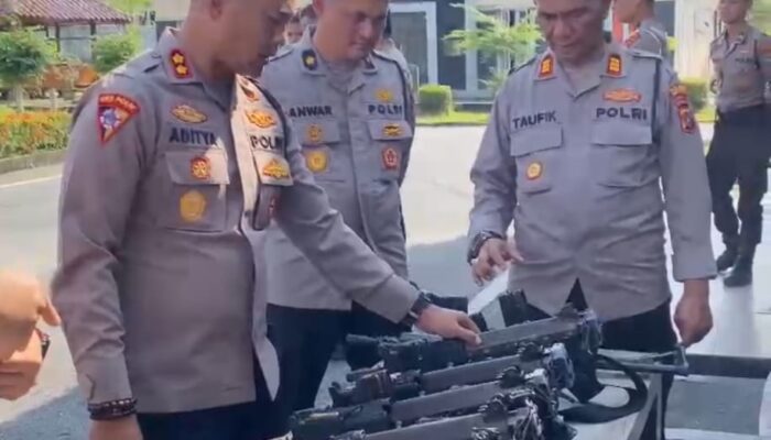 Polres Babar Antisipasi Ancaman di Mako, Termasuk Perlengkapan Senjata