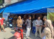 Sidak ke Pasar Mentok, Harga Beras Terpantau Naik