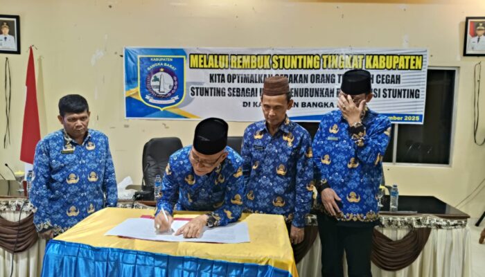 Yus Derahman Dorong Gerakan Orang Tua Asuh untuk Percepat Penurunan Stunting di Babar