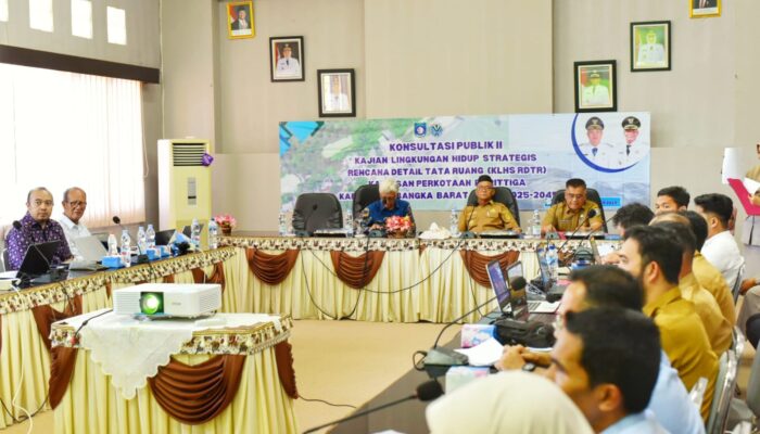 Pemkab Babar Gelar Konsultasi Publik RDTR dan KLHS Kecamatan Parittiga