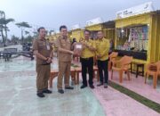 Markus Harap Booth Container Dorong Kemajuan UMKM di Bozem Teluk Rubiah