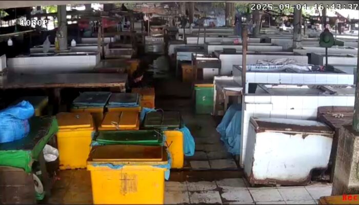 Aksi Pencurian di Pasar Mentok Terekam CCTV, Pedagang Resah