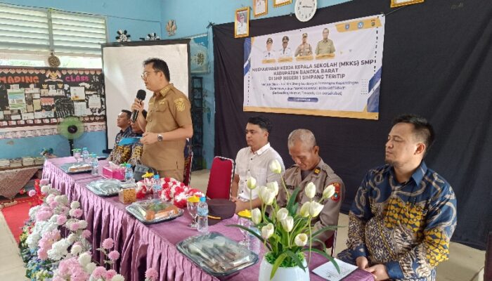 Musyawarah Kepala Sekolah SMP se-Bangka Barat Bahas Strategi Pendidikan dan Program Prioritas
