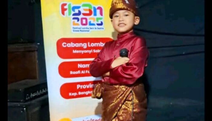 Pelajar Bangka Barat Harumkan Nama Daerah di FLS3N, Pemerintah Diharapkan Lebih Peduli
